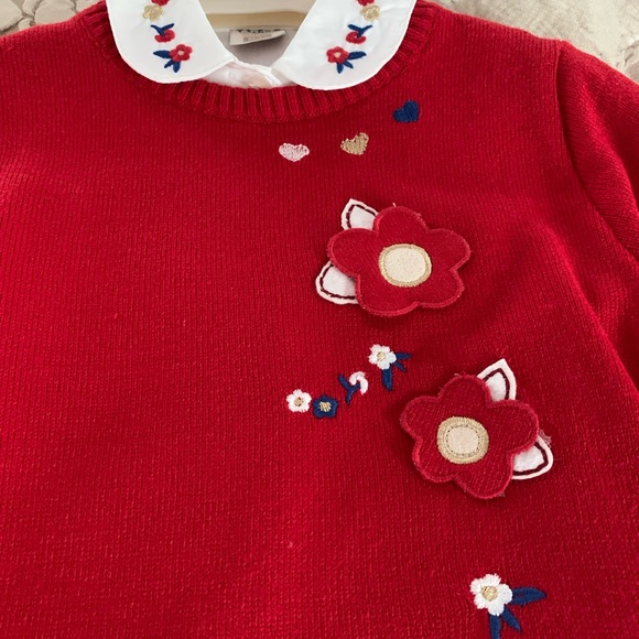 Toddler Girl Sweater/Shirt/jeans Combo - Picture 5 of 14